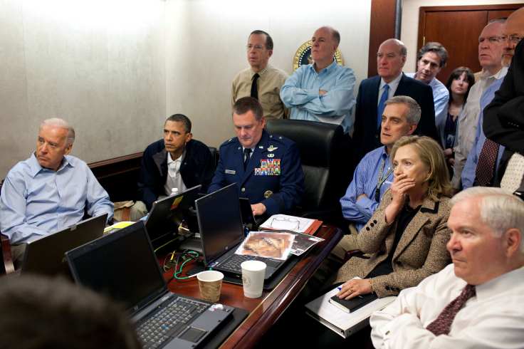 Hillary Clinton, Joe Biden, Barack Obama, Robert Gates